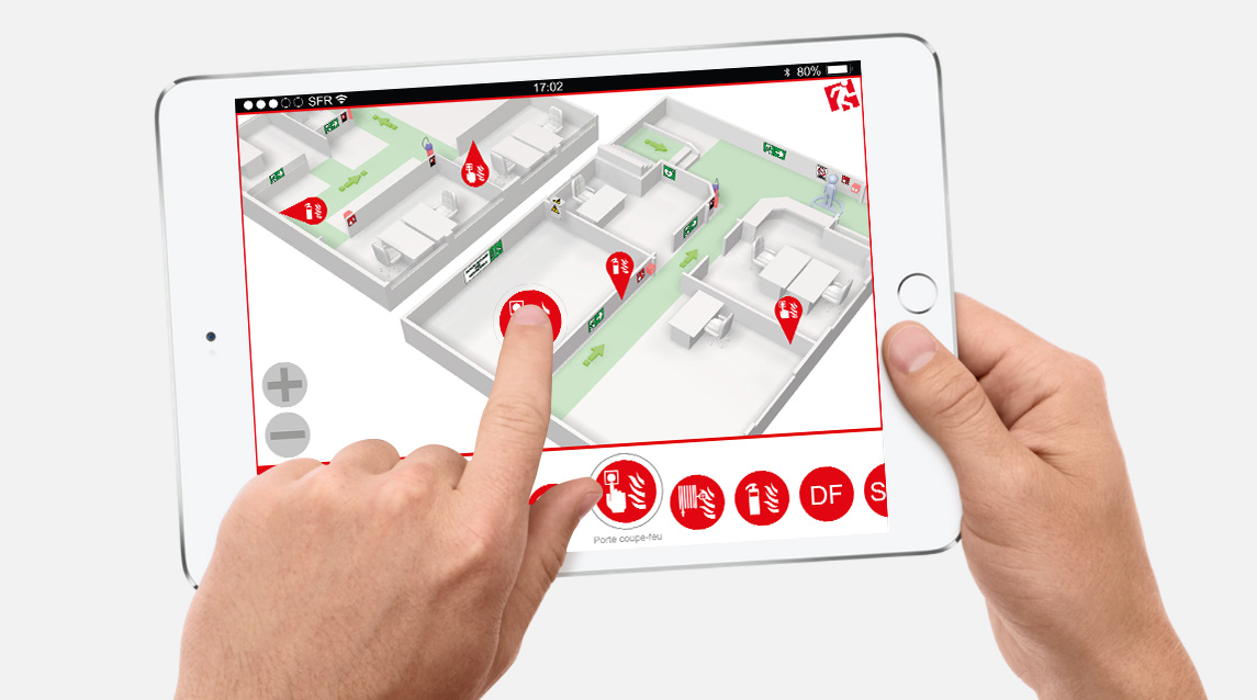 Application SIPLAN pour le relevé de plan